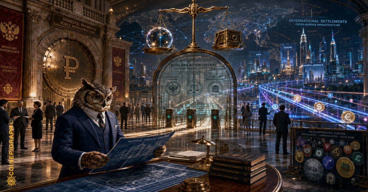 Russia's crypto legislation symbolizes the emergence of blockchain as national financial infrastructure for cross-border settlement and regulated digital asset markets.